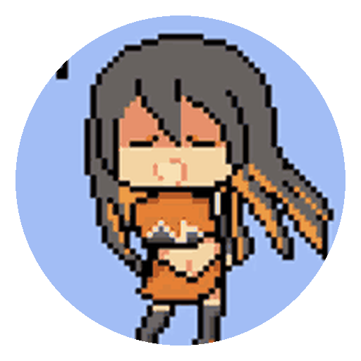 Pixel Monero sticker